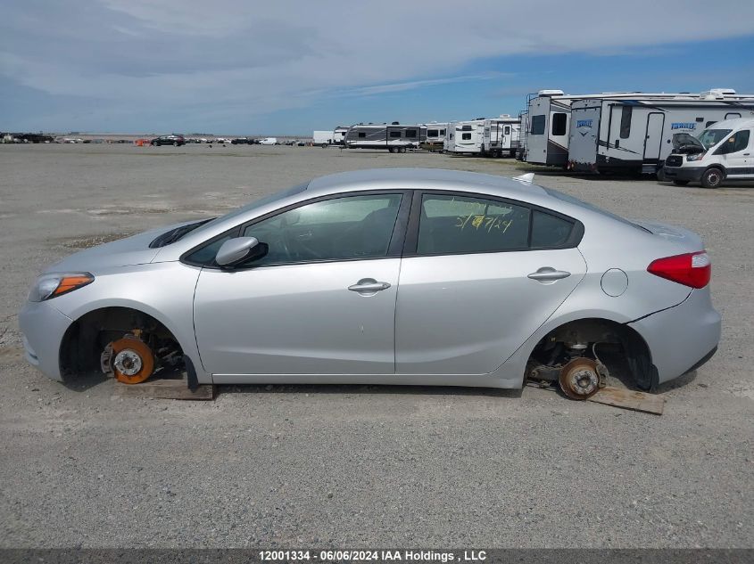 2016 Kia Forte VIN: KNAFX4A63G5557527 Lot: 12001334