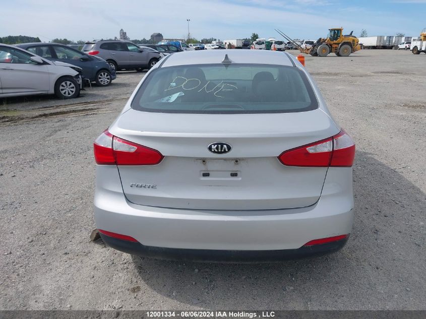 2016 Kia Forte VIN: KNAFX4A63G5557527 Lot: 12001334