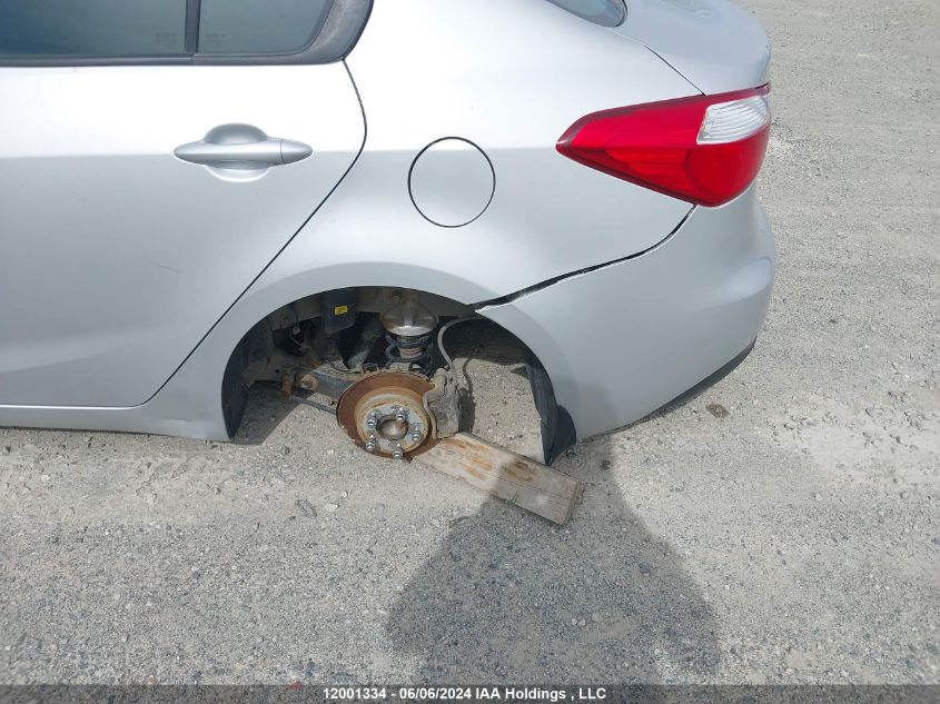 2016 Kia Forte VIN: KNAFX4A63G5557527 Lot: 12001334