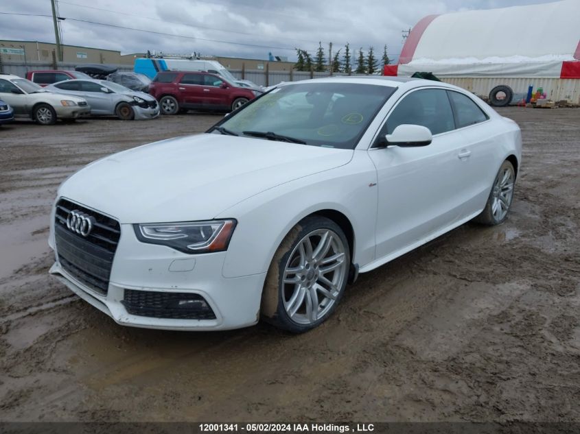 2015 Audi A5 VIN: WAUMFBFRXFA036196 Lot: 12001341