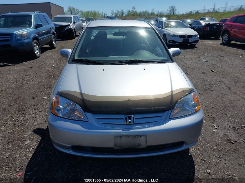 2003 Honda Civic Sdn VIN: 2HGES15663H944888 Lot: 12001355