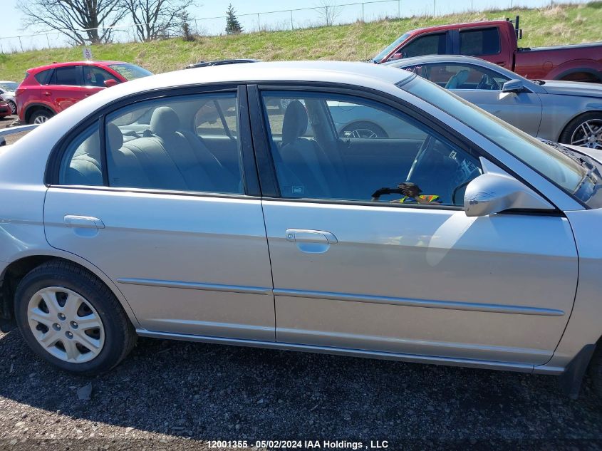 2003 Honda Civic Sdn VIN: 2HGES15663H944888 Lot: 12001355