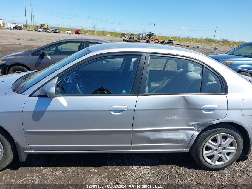 2003 Honda Civic Sdn VIN: 2HGES15663H944888 Lot: 12001355