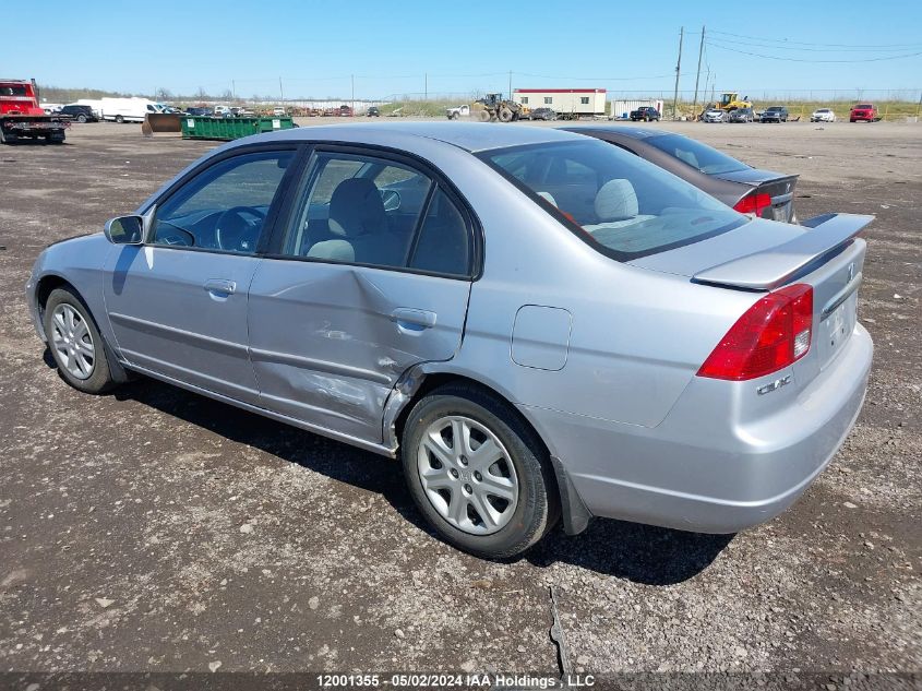 2003 Honda Civic Sdn VIN: 2HGES15663H944888 Lot: 12001355