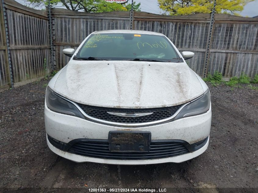 2015 Chrysler 200 VIN: 1C3CCCFB0FN550202 Lot: 12001363