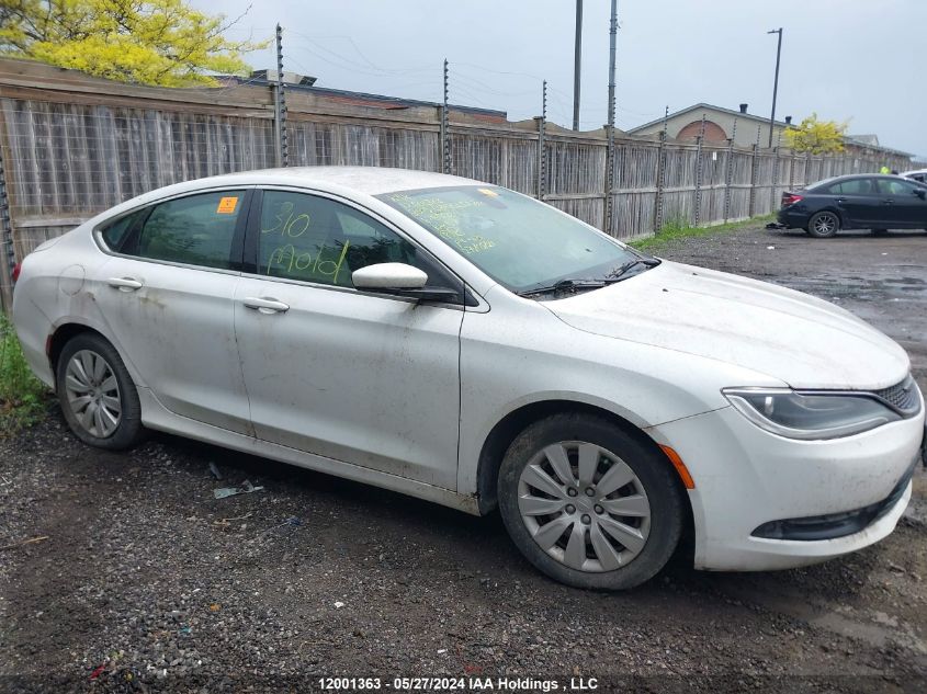 2015 Chrysler 200 VIN: 1C3CCCFB0FN550202 Lot: 12001363