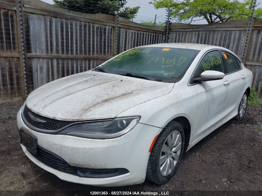 2015 Chrysler 200 VIN: 1C3CCCFB0FN550202 Lot: 12001363