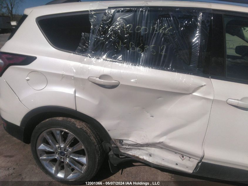 2017 Ford Escape VIN: 1FMCU9G96HUB68512 Lot: 12001366