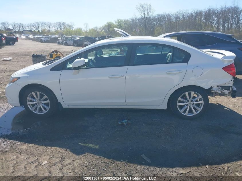 2012 Honda Civic Sdn VIN: 2HGFB2F98CH045372 Lot: 12001367