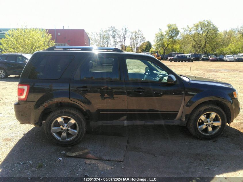 2011 Ford Escape Limited VIN: 1FMCU9EG7BKA00821 Lot: 12001374