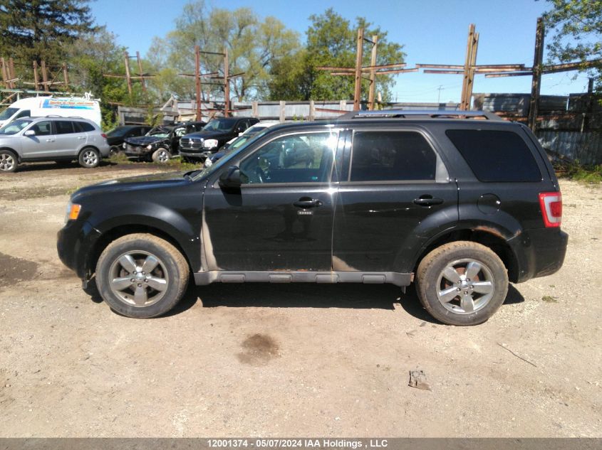 2011 Ford Escape Limited VIN: 1FMCU9EG7BKA00821 Lot: 12001374