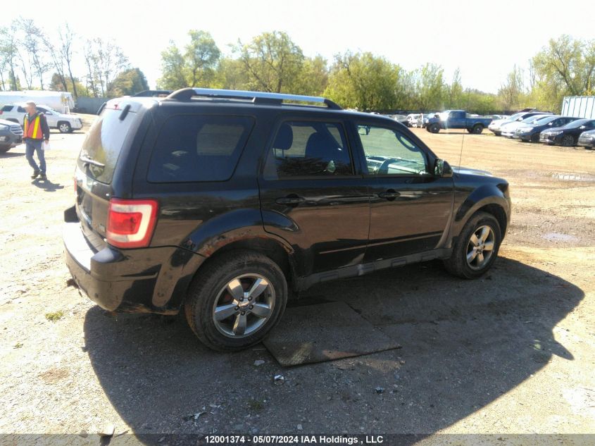 2011 Ford Escape Limited VIN: 1FMCU9EG7BKA00821 Lot: 12001374