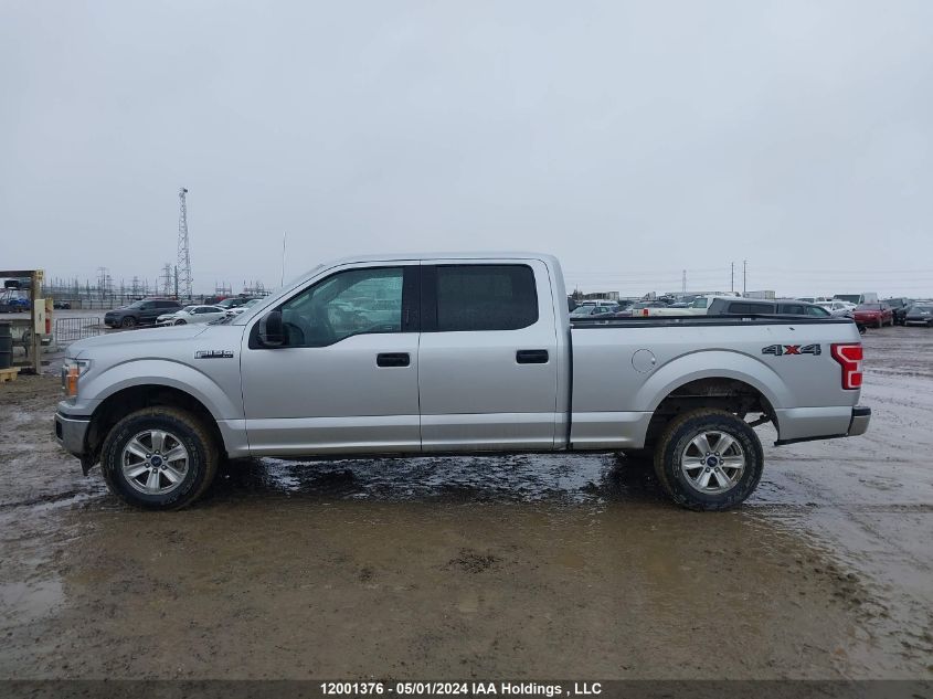 2019 Ford F150 Supercrew VIN: 1FTFW1E55KFC34217 Lot: 12001376