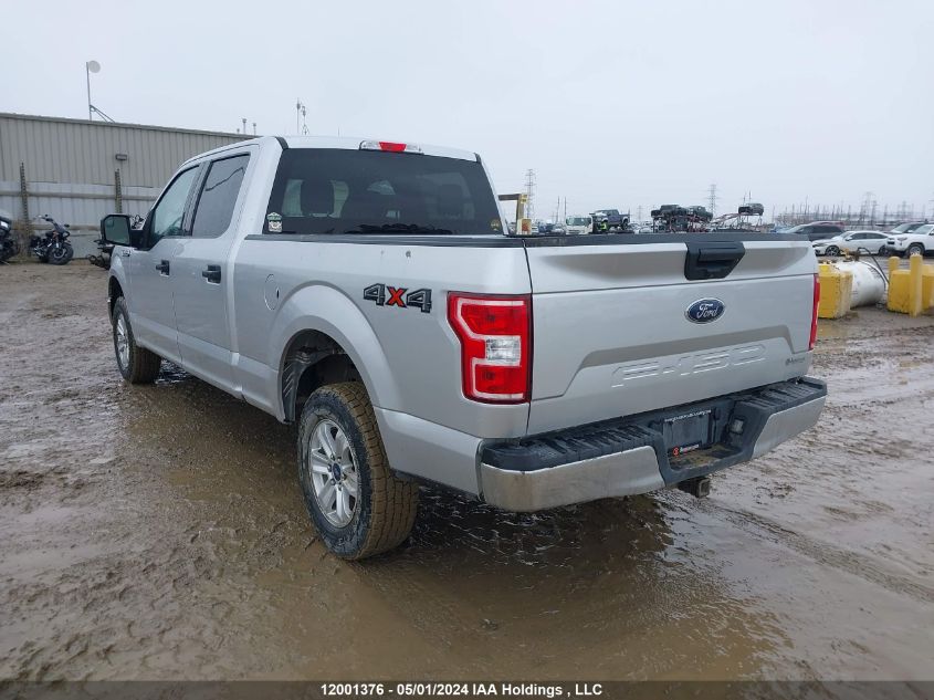 2019 Ford F150 Supercrew VIN: 1FTFW1E55KFC34217 Lot: 12001376