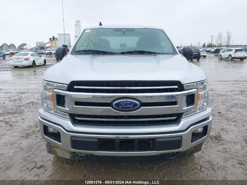 2019 Ford F150 Supercrew VIN: 1FTFW1E55KFC34217 Lot: 12001376