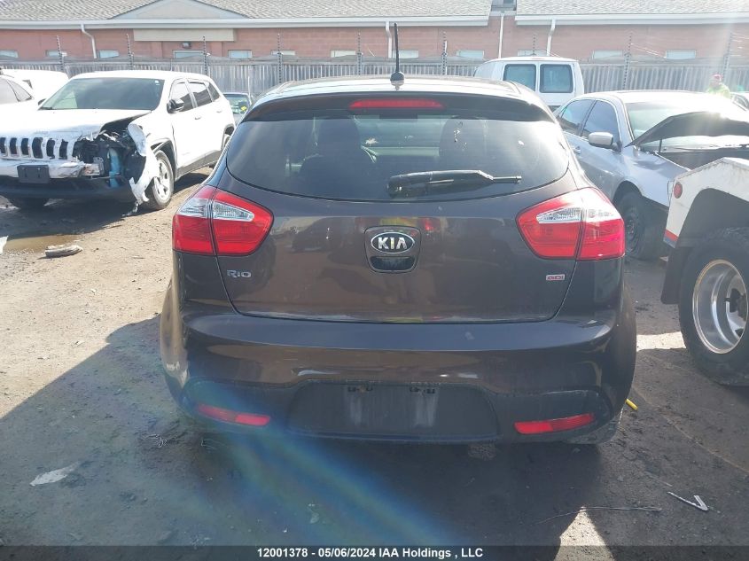 2013 Kia Rio Gdi VIN: KNADM5A30D6880564 Lot: 12001378