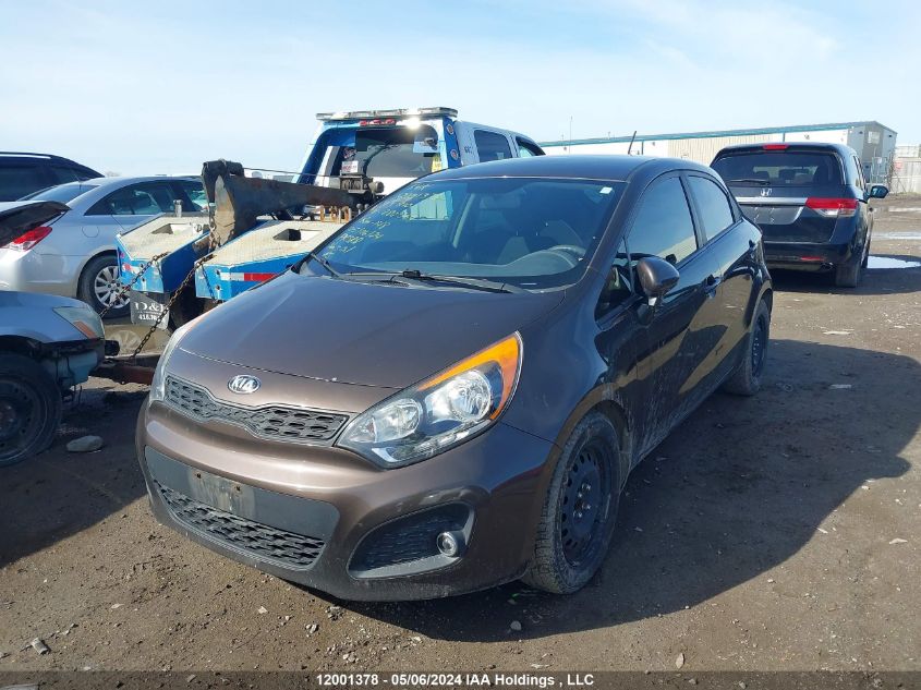 2013 Kia Rio Gdi VIN: KNADM5A30D6880564 Lot: 12001378