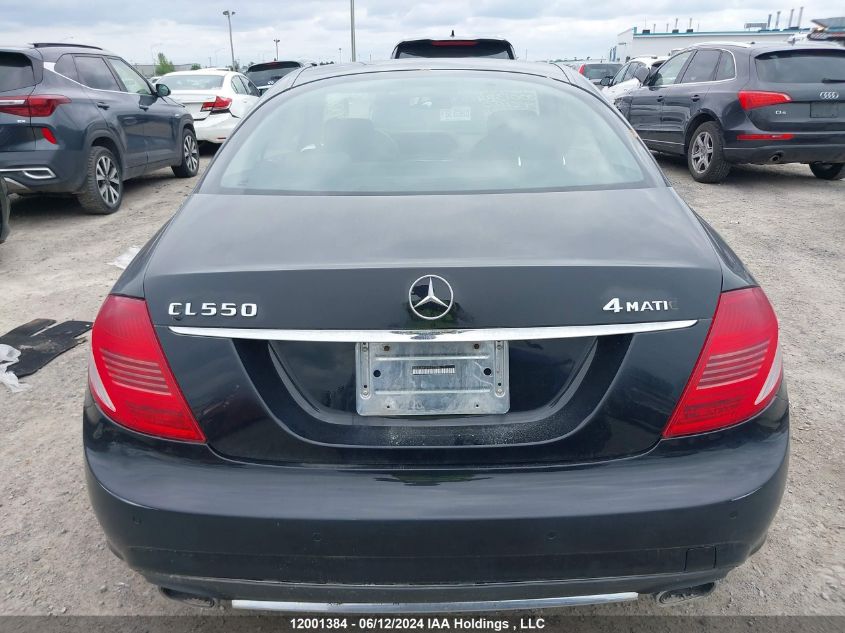 2009 Mercedes-Benz Cl 550 4Matic VIN: WDDEJ86X69A021504 Lot: 12001384