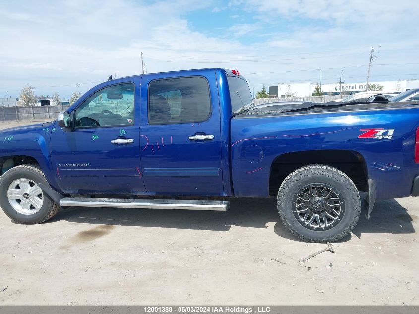 2012 Chevrolet Silverado K1500 Lt VIN: 3GCPKSE7XCG291973 Lot: 12001388