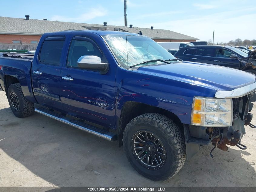 2012 Chevrolet Silverado K1500 Lt VIN: 3GCPKSE7XCG291973 Lot: 12001388