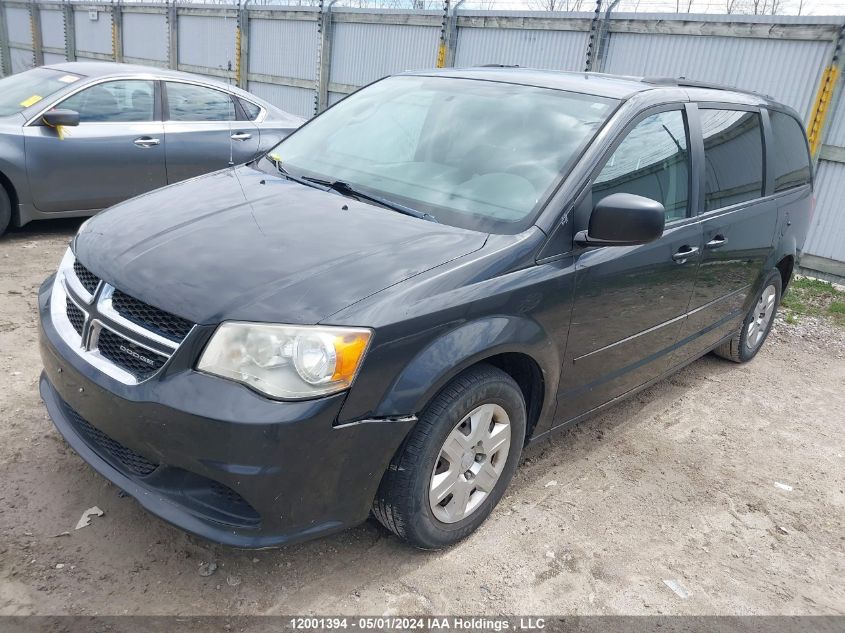 2012 Dodge Grand Caravan Se/Sxt VIN: 2C4RDGBG6CR102055 Lot: 12001394