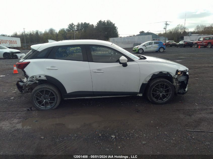 2017 Mazda Cx-3 VIN: JM1DKFB77H0153639 Lot: 12001408
