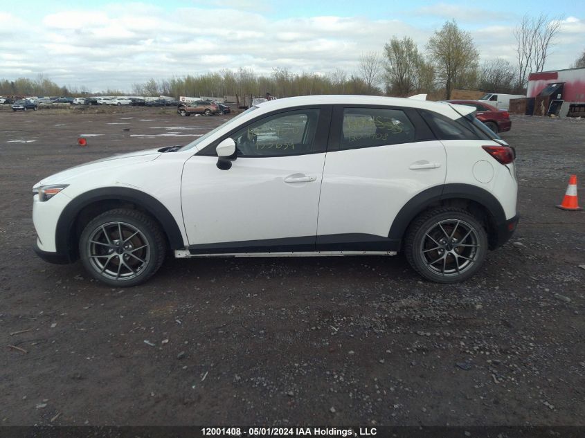 2017 Mazda Cx-3 VIN: JM1DKFB77H0153639 Lot: 12001408