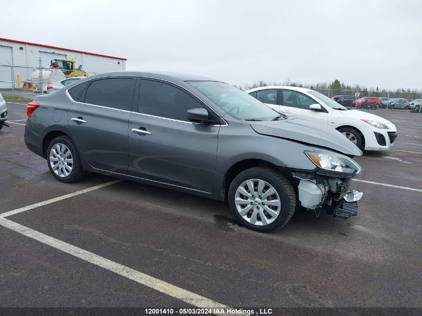 2016 Nissan Sentra S/Sv/Sr/Sl VIN: 3N1AB7AP5GL649554 Lot: 12001410