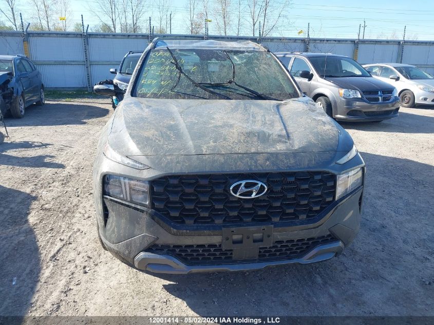 2022 Hyundai Santa Fe Sel VIN: 5NMS3DAL6NH382705 Lot: 12001414