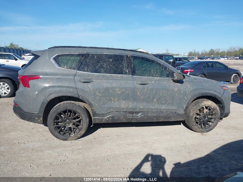 2022 Hyundai Santa Fe Sel VIN: 5NMS3DAL6NH382705 Lot: 12001414