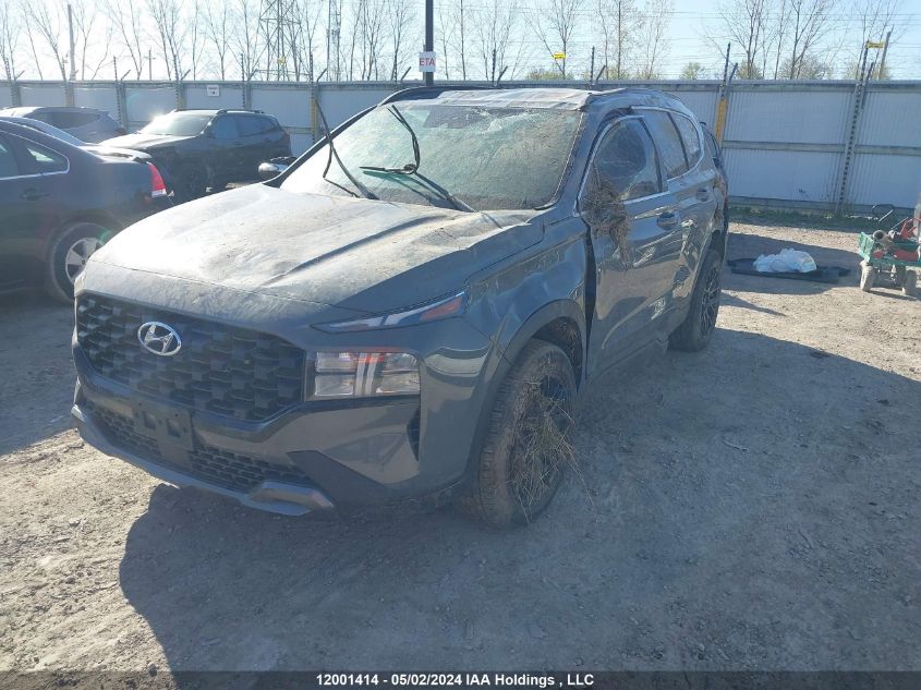 2022 Hyundai Santa Fe Sel VIN: 5NMS3DAL6NH382705 Lot: 12001414