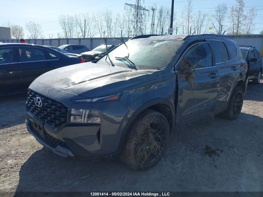 2022 Hyundai Santa Fe Sel VIN: 5NMS3DAL6NH382705 Lot: 12001414