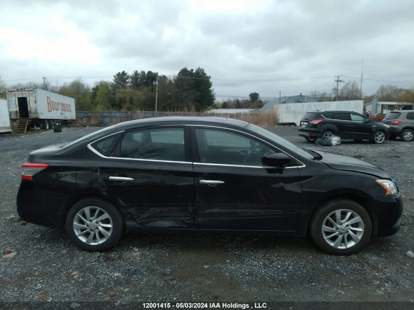 2015 Nissan Sentra VIN: 3N1AB7APXFL652688 Lot: 12001415