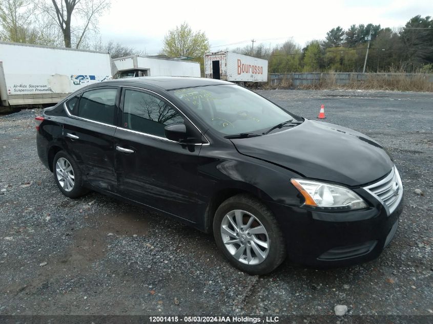 2015 Nissan Sentra VIN: 3N1AB7APXFL652688 Lot: 12001415