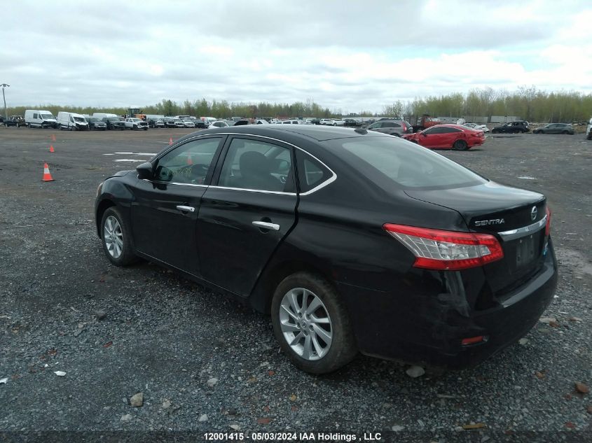 2015 Nissan Sentra VIN: 3N1AB7APXFL652688 Lot: 12001415