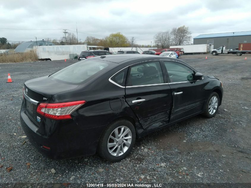 2015 Nissan Sentra VIN: 3N1AB7APXFL652688 Lot: 12001415