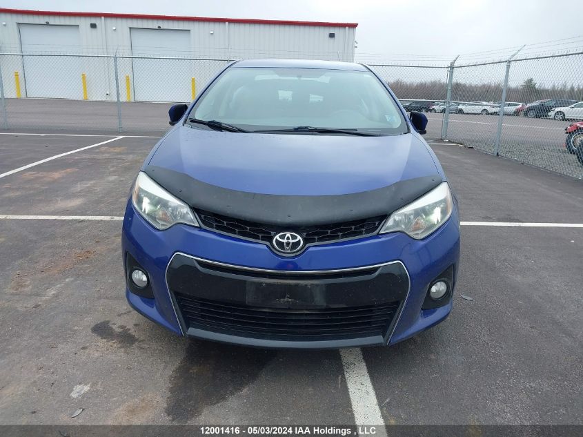 2016 Toyota Corolla L/Le/Le Pls/Prm/S/S Pls VIN: 2T1BURHE3GC728171 Lot: 12001416