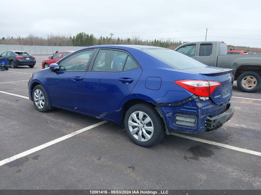 2016 Toyota Corolla L/Le/Le Pls/Prm/S/S Pls VIN: 2T1BURHE3GC728171 Lot: 12001416