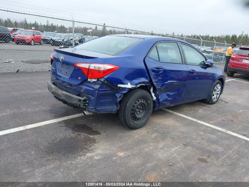 2016 Toyota Corolla L/Le/Le Pls/Prm/S/S Pls VIN: 2T1BURHE3GC728171 Lot: 12001416