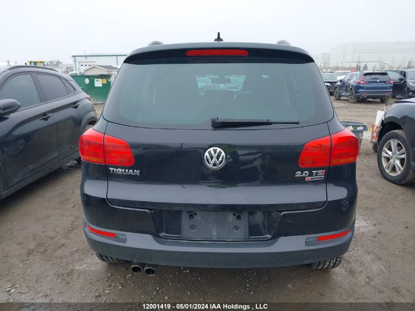 2016 Volkswagen Tiguan Comfort/High/R-Line/Sp Ed VIN: WVGJV7AX7GW534111 Lot: 12001419