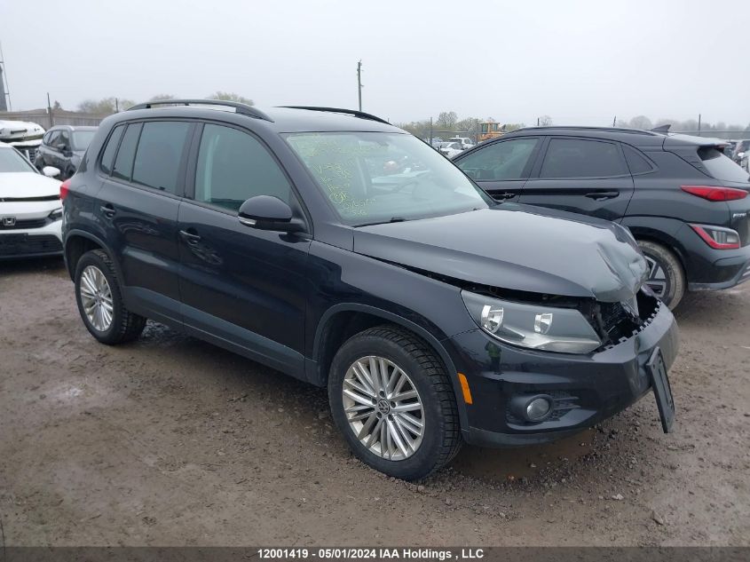 2016 Volkswagen Tiguan Comfort/High/R-Line/Sp Ed VIN: WVGJV7AX7GW534111 Lot: 12001419