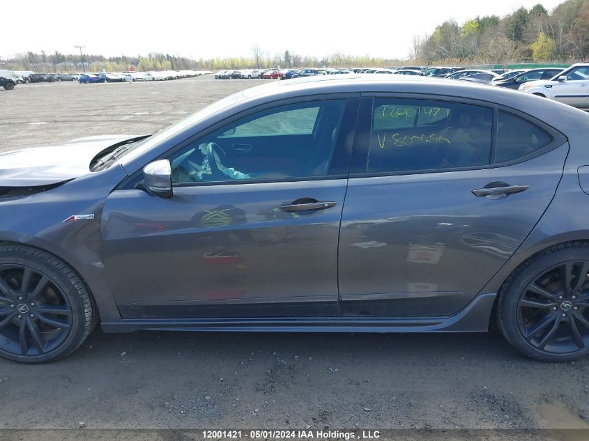 2020 Acura Tlx VIN: 19UUB3F83LA800690 Lot: 12001421