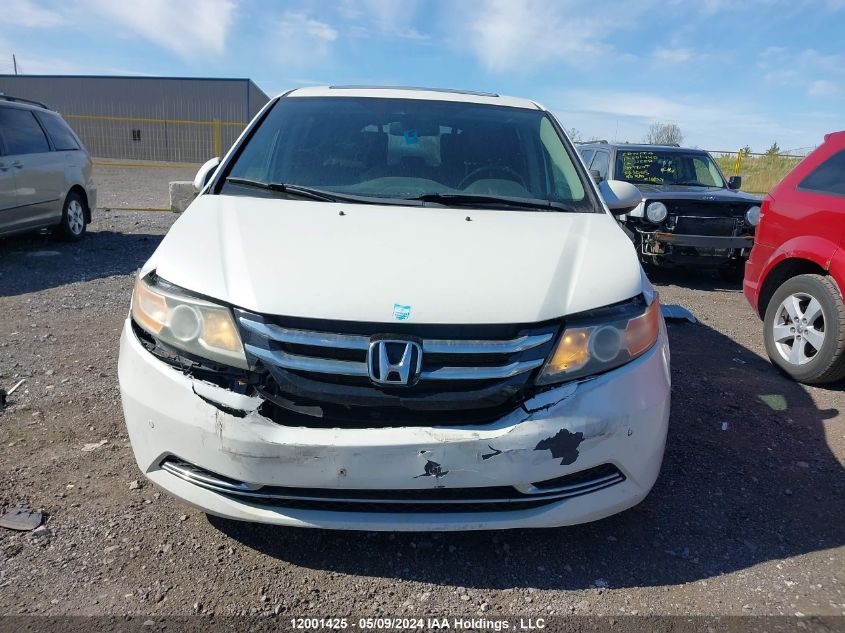 2015 Honda Odyssey VIN: 5FNRL5H62FB502085 Lot: 12001425