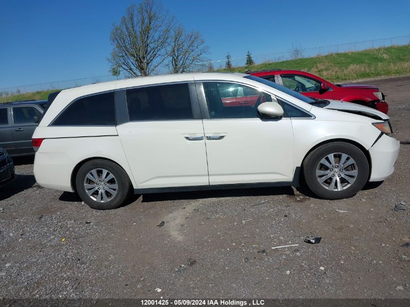 2015 Honda Odyssey VIN: 5FNRL5H62FB502085 Lot: 12001425