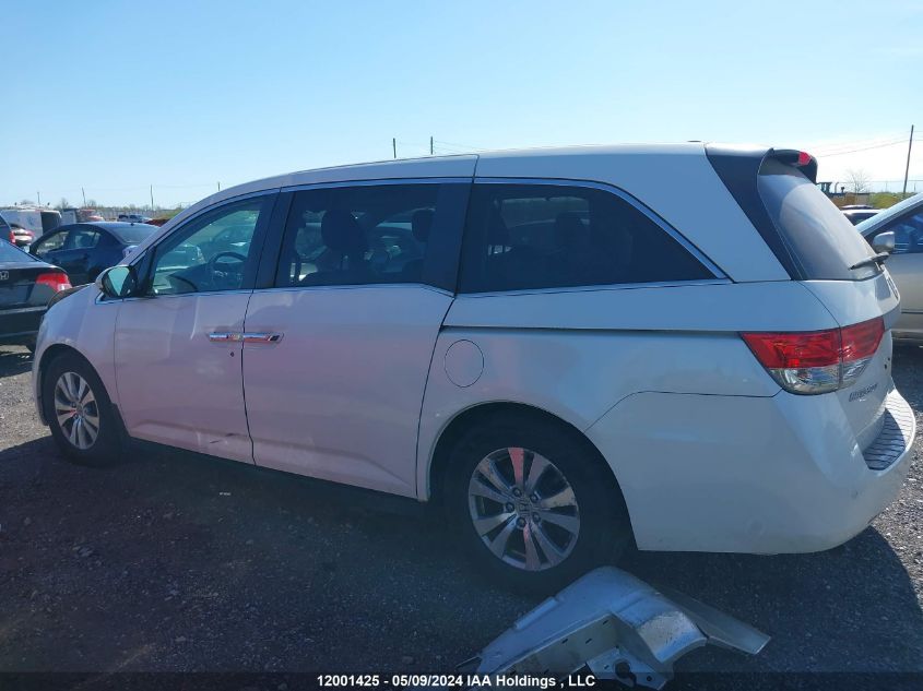 2015 Honda Odyssey VIN: 5FNRL5H62FB502085 Lot: 12001425