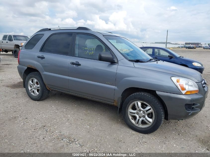 2008 Kia Sportage Lx V6 VIN: KNDJE723687472244 Lot: 12001427