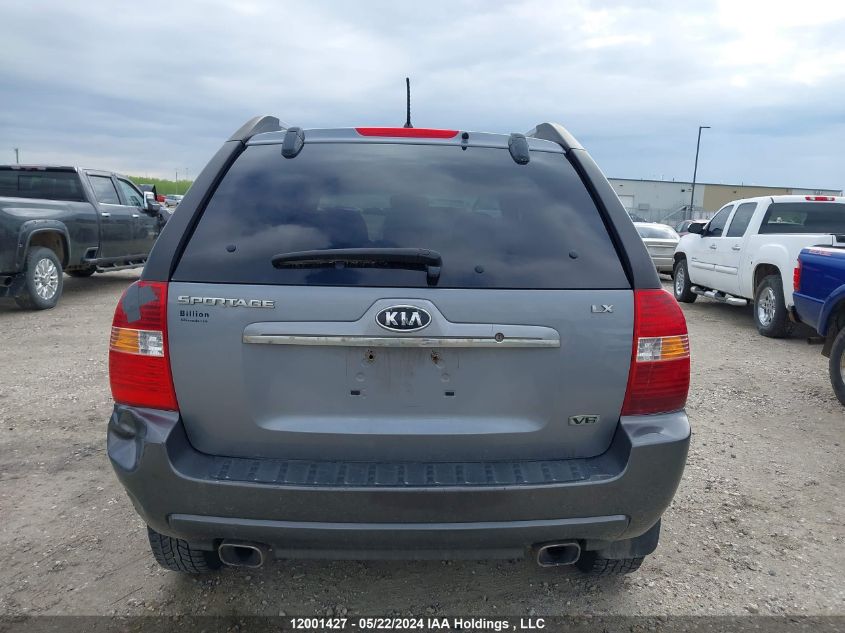 2008 Kia Sportage Lx V6 VIN: KNDJE723687472244 Lot: 12001427