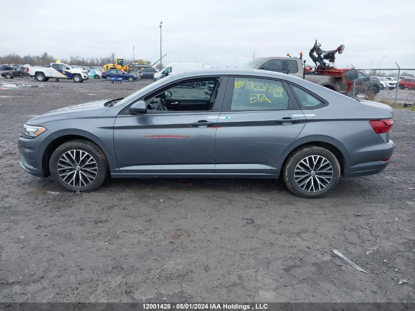 2021 Volkswagen Jetta VIN: 3VWE57BU7MM075424 Lot: 12001428