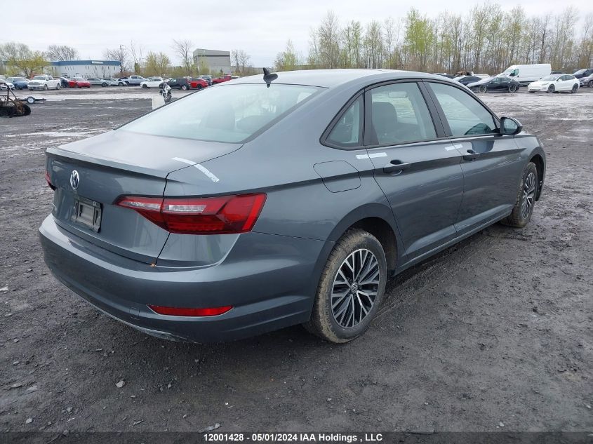 2021 Volkswagen Jetta VIN: 3VWE57BU7MM075424 Lot: 12001428