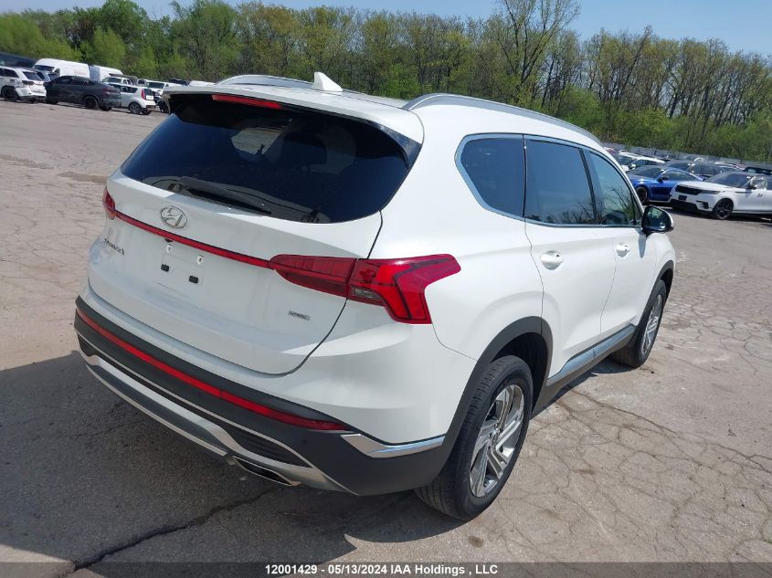 2021 Hyundai Santa Fe Preferred Awd With Trend Package VIN: 5NMS3DAJ0MH333531 Lot: 12001429